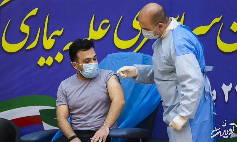 تصاویر آغاز واکسیناسیون کرونا در ایران